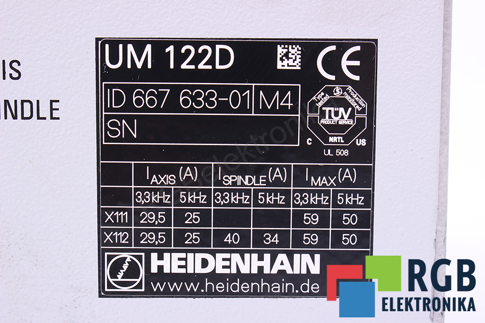 UM122D HEIDENHAIN