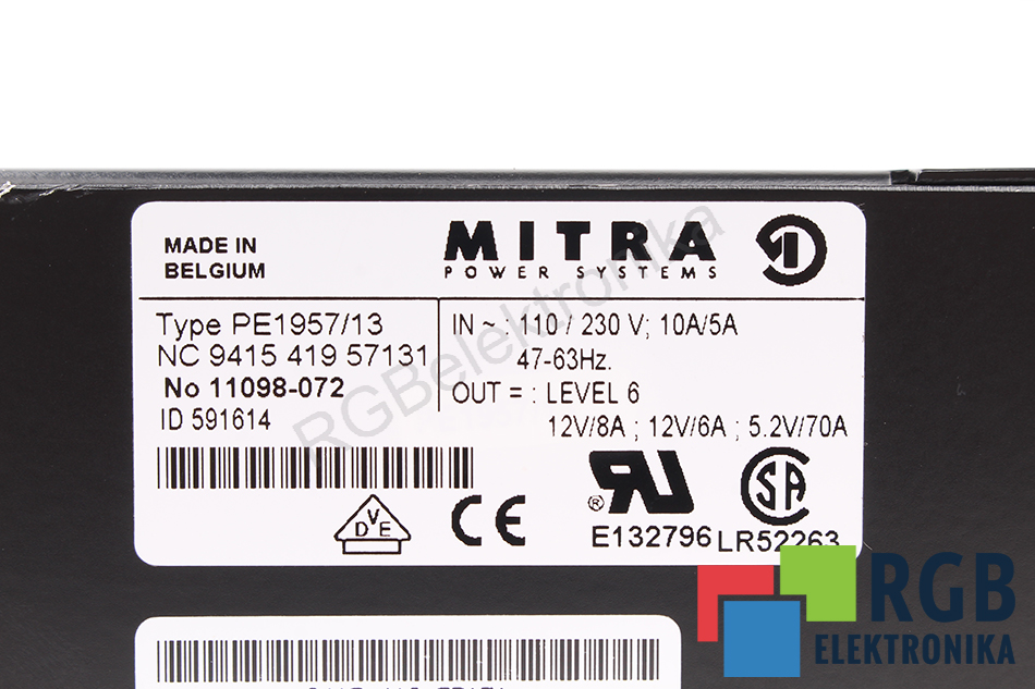 PE1957/13 MITRA POWER SYSTEMS