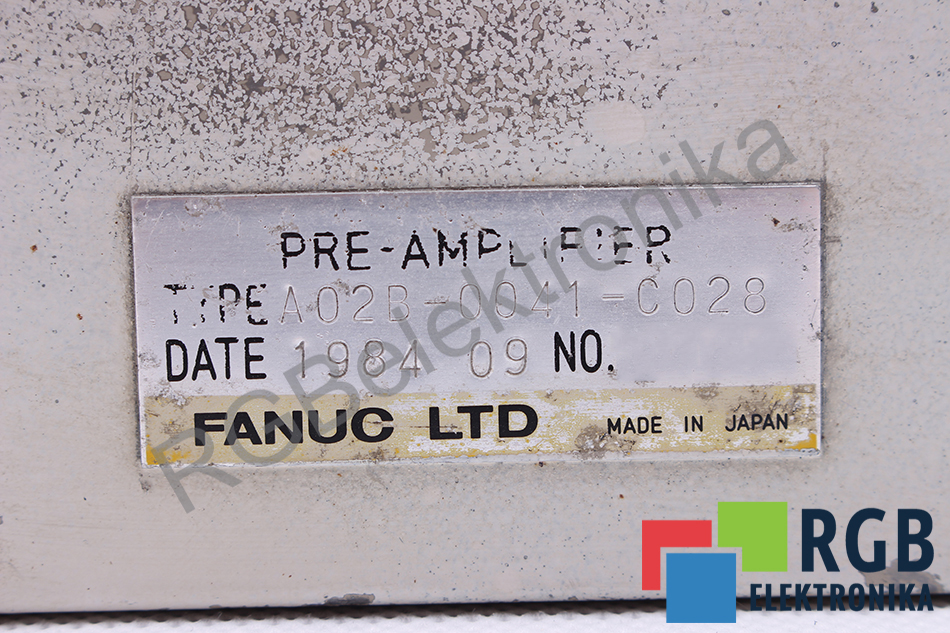 a02b-0041-c028 FANUC naprawa