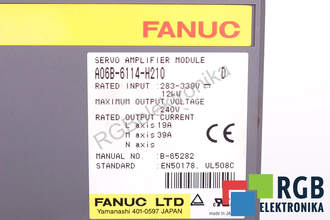 a06b-6114-h210 FANUC naprawa